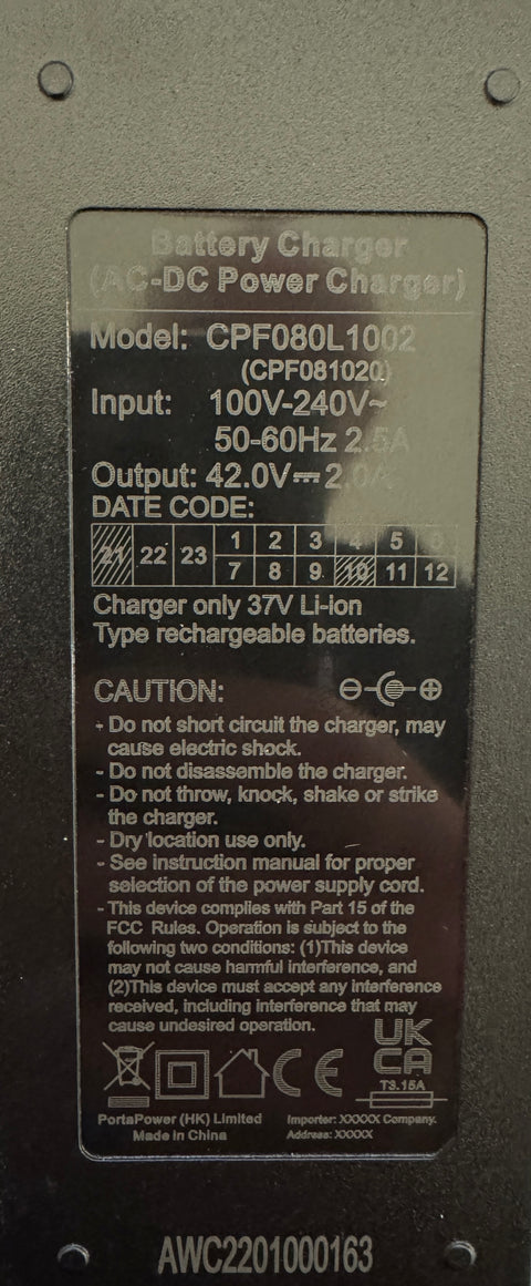 Nabíječka CF080L1002 42V/2A