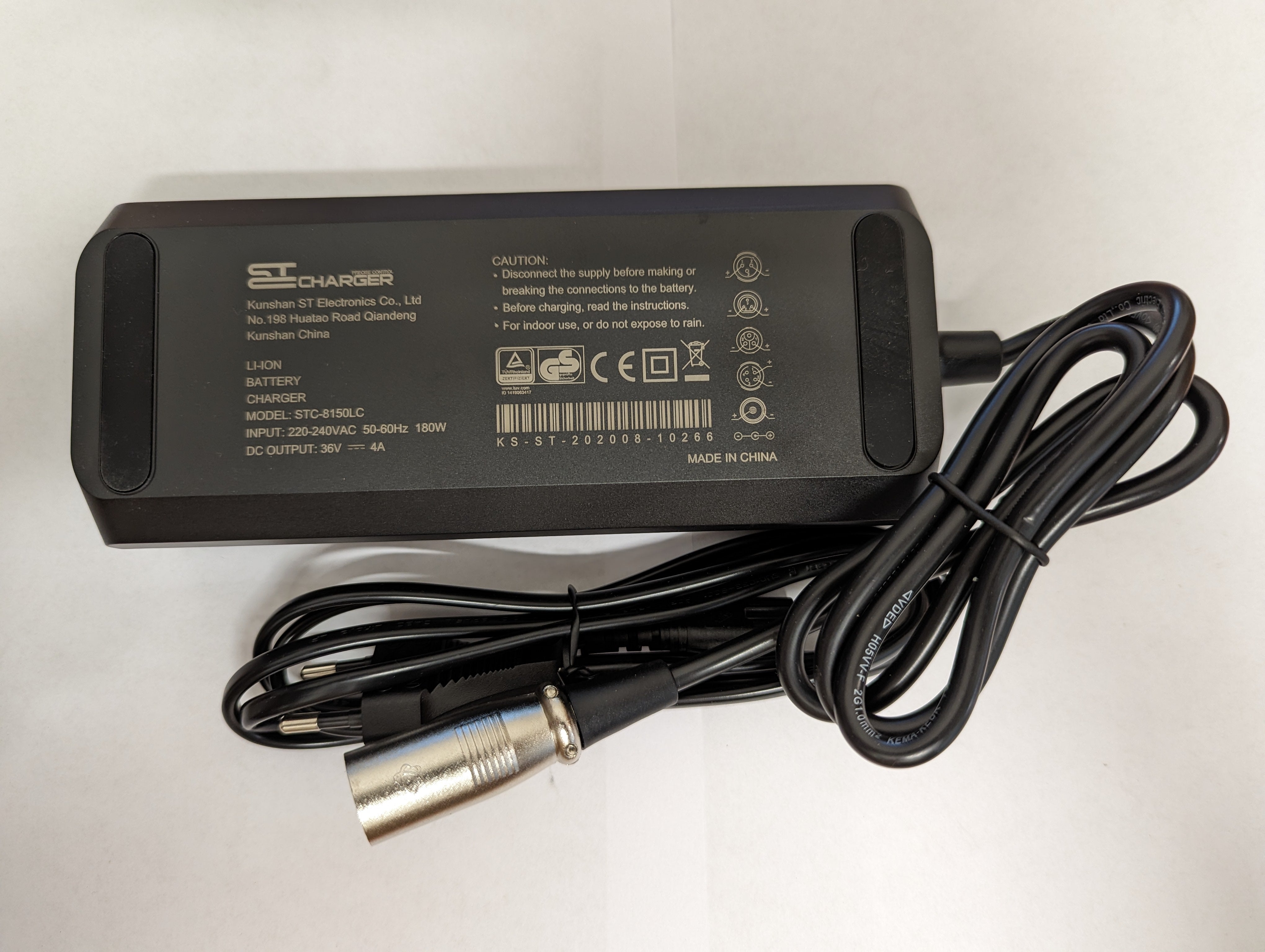 Chargeur Officiel Cowboy Pour Vélo électrique - Modèle STC-8128LC-C (Neuf)
