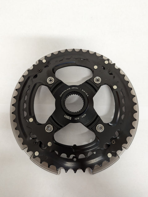 LASCO 38-48z Doppelkettenblatt für Bafang M400 Mega-Antrieb